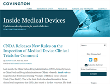 Tablet Screenshot of insidemedicaldevices.com